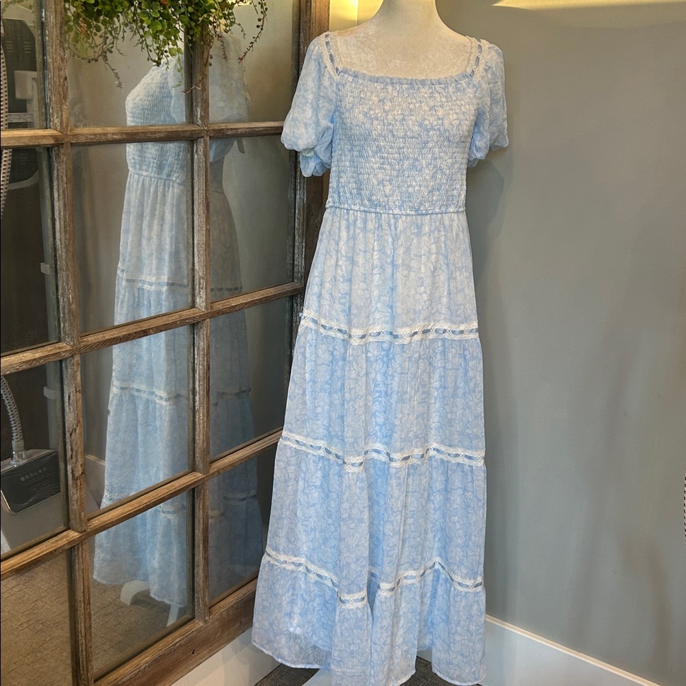 Altar’D State Mandie Floral Maxi Dress M - Picture 3 of 7